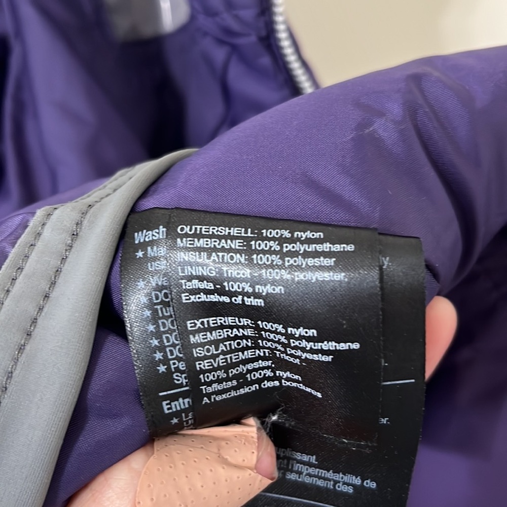 Burton Dry Ride Purple Snow Ski Snowboard Jacket Size Medium - Picture 12 of 16